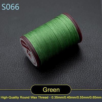 Läbimõõt 0,65 mm 60 meetrit Käsitsi kvaliteetne ümmargune õmblusniit nahast käsitöökäevõru koe polüester Tugevusega niit