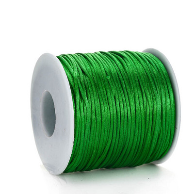 Νάιλον κορδόνι 50 μέτρων/ρολό 1,0 χιλιοστών Κινέζικο σχοινί κορδονιού με κόμπους για την κατασκευή βραχιολιών κολιέ DIY κοσμήματα χειροτεχνίας