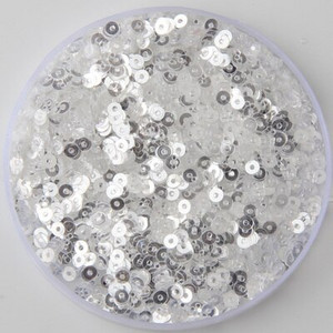 Sequin Crystal Caurspīdīgs 3mm 4mm 5mm 6mm PVC apaļš plakans glāzītis vaļīgs sequins Paillette šūšana kāzu rokdarbiem DIY piederumi 10g