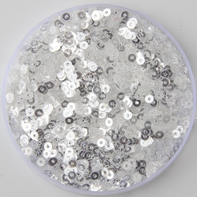 Sequin Crystal Caurspīdīgs 3mm 4mm 5mm 6mm PVC apaļš plakans glāzītis vaļīgs sequins Paillette šūšana kāzu rokdarbiem DIY piederumi 10g