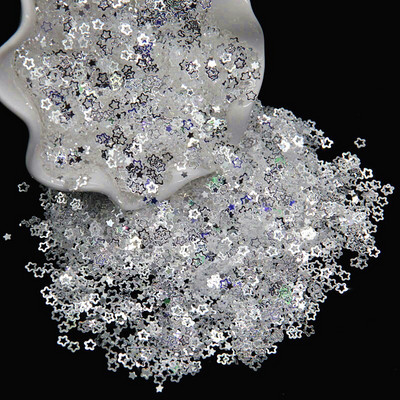 Sequin Crystal Caurspīdīgs 3mm 4mm 5mm 6mm PVC apaļš plakans glāzītis vaļīgs sequins Paillette šūšana kāzu rokdarbiem DIY piederumi 10g