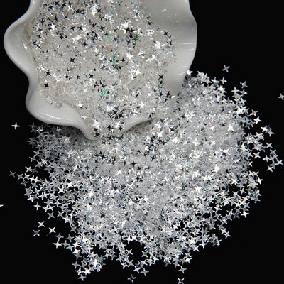 Sequin Crystal Caurspīdīgs 3mm 4mm 5mm 6mm PVC apaļš plakans glāzītis vaļīgs sequins Paillette šūšana kāzu rokdarbiem DIY piederumi 10g