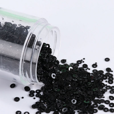 10g/συσκευασία 2mm-6mm Χαλαρές επίπεδες στρογγυλές πούλιες Paillette Ραπτική χειροτεχνία για διακόσμηση γάμου Ενδύματα Φόρεμα Καπέλα παπουτσιών DIY Αξεσουάρ