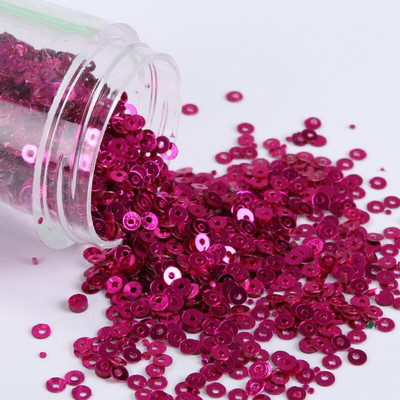 10g/συσκευασία 2mm-6mm Χαλαρές επίπεδες στρογγυλές πούλιες Paillette Ραπτική χειροτεχνία για διακόσμηση γάμου Ενδύματα Φόρεμα Καπέλα παπουτσιών DIY Αξεσουάρ