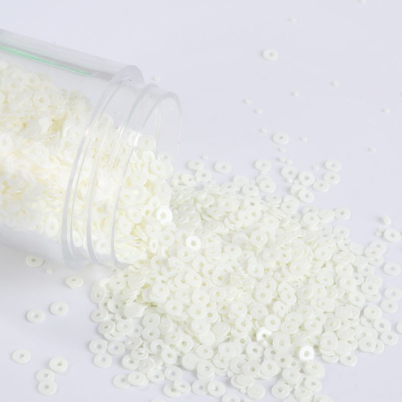 10g/συσκευασία 2mm-6mm Χαλαρές επίπεδες στρογγυλές πούλιες Paillette Ραπτική χειροτεχνία για διακόσμηση γάμου Ενδύματα Φόρεμα Καπέλα παπουτσιών DIY Αξεσουάρ