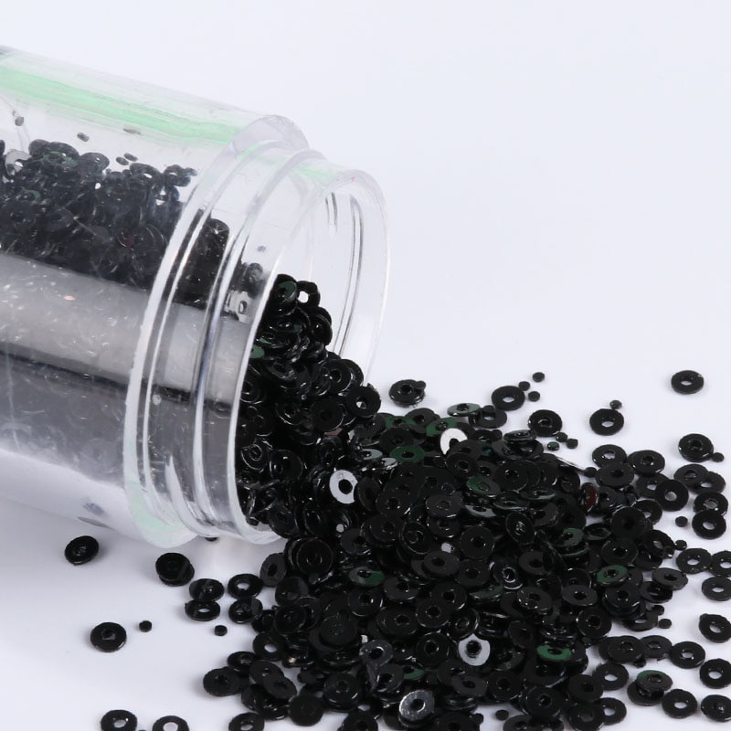 10g/συσκευασία 2mm-6mm Χαλαρές επίπεδες στρογγυλές πούλιες Paillette Ραπτική χειροτεχνία για διακόσμηση γάμου Ενδύματα Φόρεμα Καπέλα παπουτσιών DIY Αξεσουάρ