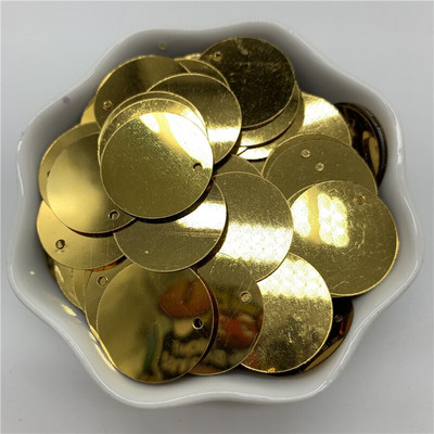 200 tk 20 mm PVC lamedad ümmargused lahtised litrid 1 külgmise auguga Paillette õmblemine Pulmakäsitöö Aksessuaarid DIY ripats litrid