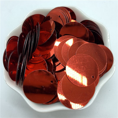200 tk 20 mm PVC lamedad ümmargused lahtised litrid 1 külgmise auguga Paillette õmblemine Pulmakäsitöö Aksessuaarid DIY ripats litrid