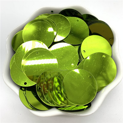 200 tk 20 mm PVC lamedad ümmargused lahtised litrid 1 külgmise auguga Paillette õmblemine Pulmakäsitöö Aksessuaarid DIY ripats litrid