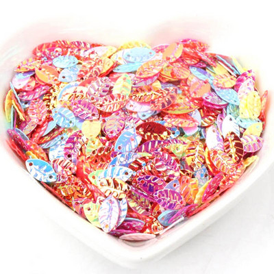 Žvaigždės gėlė 10g stereoskopinė plokštuma PVC palaidi blizgučiai Pailletės Siuvimo amatai Vaikų DIY Drabužių dekoravimo aksesuarai 3-30mm