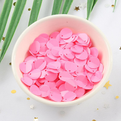 240Pc (10g) διπλωμένες πούλιες 10mm PVC οβάλ χαλαρό μαξιλάρι παγιέτας διαμέτρου ραπτικής διαδικασίας ραπτικής πούλιες γυναικεία καλύμματα κεφαλής αξεσουάρ ρούχων