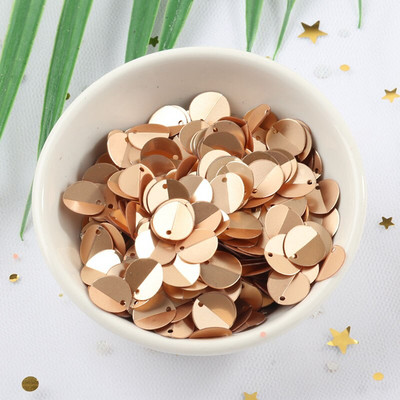 240Pc (10g) διπλωμένες πούλιες 10mm PVC οβάλ χαλαρό μαξιλάρι παγιέτας διαμέτρου ραπτικής διαδικασίας ραπτικής πούλιες γυναικεία καλύμματα κεφαλής αξεσουάρ ρούχων