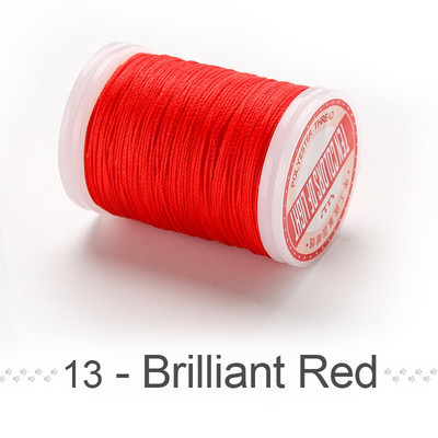 Μη σπαστό νήμα κεριού 0,4-0,6 mm Πολυεστερικό Υλικό Συντήκεται Στρογγυλό Κερωμένο Κορδόνι Χέρι Ράψιμο Δερμάτινες Κλωστές για Τσάντα