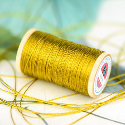 Rolă de linie de fibră de poliamidă de 0,3 mm fir de brodat țesut manual Linie de ciucuri 50M Ață de înaltă rezistență 3 fire Kaki