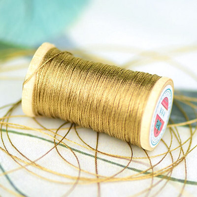 Rolă de linie de fibră de poliamidă de 0,3 mm fir de brodat țesut manual Linie de ciucuri 50M Ață de înaltă rezistență 3 fire Kaki