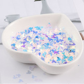 1000 buc/lot 5 mm drăguț și drăguț în formă de cap de șoarece din PVC paiete libere paiete pentru decorarea albumelor de însemnări pentru unghii, accesorii de bricolaj confetti