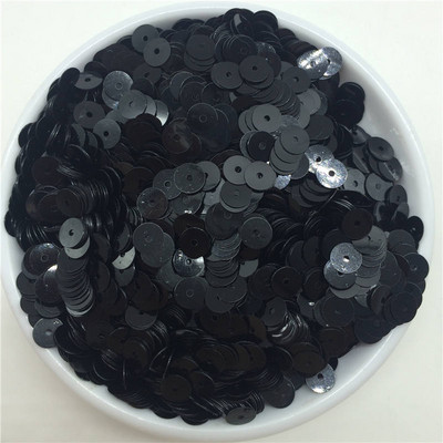 3 χιλιοστά 4 χιλιοστά 5 χιλιοστά 6 χιλιοστά Sparkles Flat πούλιες στρογγυλές χαλαρές μπλε πούλιες για χειροτεχνίες Paillette Ράψιμο ρούχων Τσάντες Παπούτσια Αξεσουάρ DIY