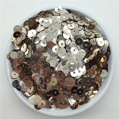 3 χιλιοστά 4 χιλιοστά 5 χιλιοστά 6 χιλιοστά Sparkles Flat πούλιες στρογγυλές χαλαρές μπλε πούλιες για χειροτεχνίες Paillette Ράψιμο ρούχων Τσάντες Παπούτσια Αξεσουάρ DIY