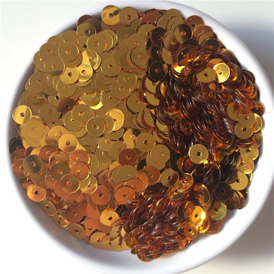 3 χιλιοστά 4 χιλιοστά 5 χιλιοστά 6 χιλιοστά Sparkles Flat πούλιες στρογγυλές χαλαρές μπλε πούλιες για χειροτεχνίες Paillette Ράψιμο ρούχων Τσάντες Παπούτσια Αξεσουάρ DIY