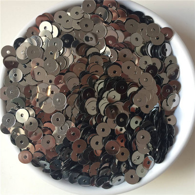 3 χιλιοστά 4 χιλιοστά 5 χιλιοστά 6 χιλιοστά Sparkles Flat πούλιες στρογγυλές χαλαρές μπλε πούλιες για χειροτεχνίες Paillette Ράψιμο ρούχων Τσάντες Παπούτσια Αξεσουάρ DIY