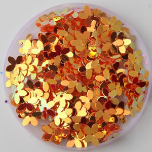 Παγιέδες Mix White Pink Flower Cup Sequin for Crafts Τσάντες Ράψιμο Scrapbooking Lentejuelas Αξεσουάρ διακόσμησης σπιτιού 10mm 10g