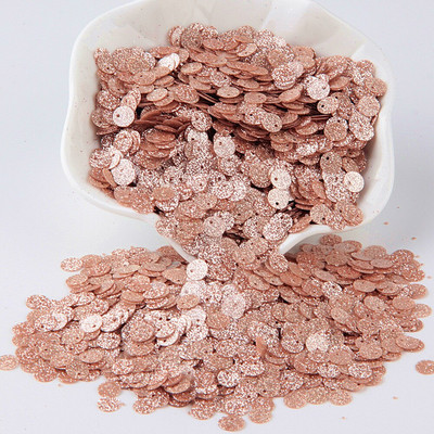 Šampanja litrid 3mm -10mm Glitter Cup lame ümmargune PVC litrid pulmade käsitööd Paillette õmbluskaunistus DIY tarvik 10 grammi