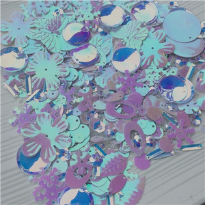 10g Iznimno popularne više veličina Mix Ravna šalica Okrugla Ovalna pvc rasute šljokice Staklene perle Bugle Šivaći obrt Dječja inteligencija Darovi