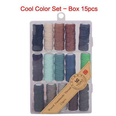 0,45 0,8 mm ümmargune vahatatud niit nahast käsitöökäevõrude jaoks, koe õmblemine polüesterpael, vahaga kaetud nöörid isetegemise tarvikud