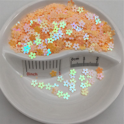 20 g 5 mm cvjetni oblik PVC rasutih šljokica Svjetlucave palete za Nail Art manikuru/šivanje/konfete za ukrašavanje vjenčanja