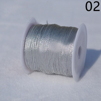 25-100 metara Uže Zlatno Srebrno Crveno Uže Konac Uže Uzica Remen DIY Ogrlica Narukvica Uže Oznaka s resicama Poklon Dekoracija