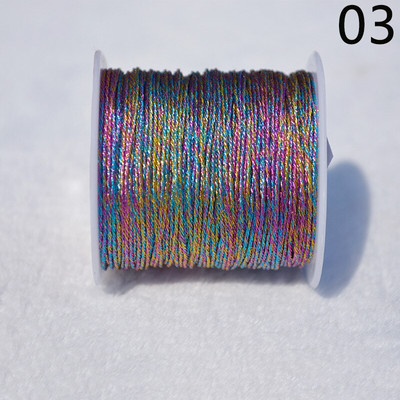 25-100 metara Uže Zlatno Srebrno Crveno Uže Konac Uže Uzica Remen DIY Ogrlica Narukvica Uže Oznaka s resicama Poklon Dekoracija