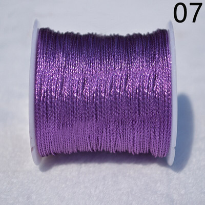 25-100 metara Uže Zlatno Srebrno Crveno Uže Konac Uže Uzica Remen DIY Ogrlica Narukvica Uže Oznaka s resicama Poklon Dekoracija