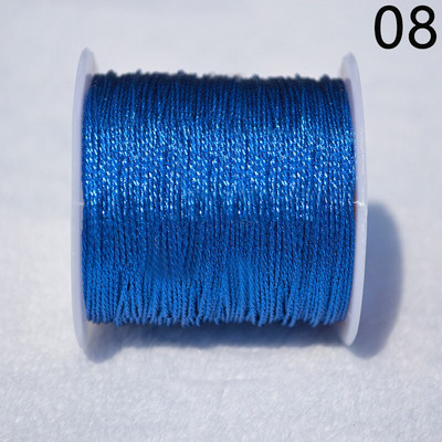 25-100 metara Uže Zlatno Srebrno Crveno Uže Konac Uže Uzica Remen DIY Ogrlica Narukvica Uže Oznaka s resicama Poklon Dekoracija