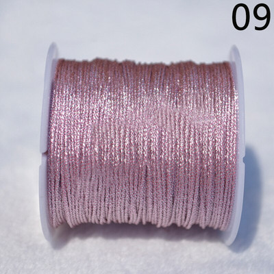 25-100 metara Uže Zlatno Srebrno Crveno Uže Konac Uže Uzica Remen DIY Ogrlica Narukvica Uže Oznaka s resicama Poklon Dekoracija