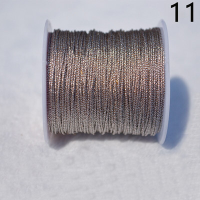 25-100 metara Uže Zlatno Srebrno Crveno Uže Konac Uže Uzica Remen DIY Ogrlica Narukvica Uže Oznaka s resicama Poklon Dekoracija