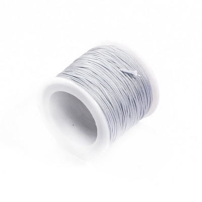 50 metrų/stalėje 0,8 mm nailono laido sriegis Kiniškas mazgas Makramo laido apyrankė Pinta styga „pasidaryk pats“ kutai karoliukų vėrimo siūlai