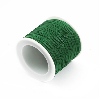 50 metrų/stalėje 0,8 mm nailono laido sriegis Kiniškas mazgas Makramo laido apyrankė Pinta styga „pasidaryk pats“ kutai karoliukų vėrimo siūlai