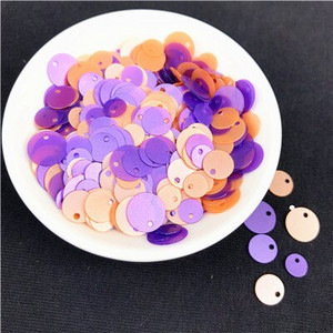 600 komada Mješavina mat svjetlucavih šljokica Veličina 6 mm 8 mm 10 mm Šareni okrugli oblik Rasuti šljokice Šivaći obrt, ženski odjevni dodaci