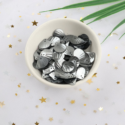 10 g/pachet, 13 mm, coajă de mare, PVC, paiete libere pentru cusut ornamente, nuntă, artizanat, haine pentru femei, accesorii pentru rochii