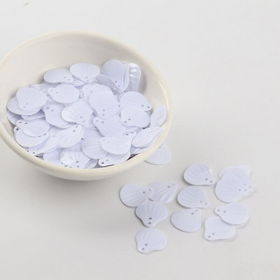 10 g/pachet, 13 mm, coajă de mare, PVC, paiete libere pentru cusut ornamente, nuntă, artizanat, haine pentru femei, accesorii pentru rochii