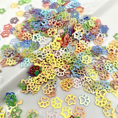 20g 5x8mm Bone Golden Mix Loose Sequins Paillettes Crafts Ράψιμο ,Women Kids Diy ,Craft Filler ένδυμα αξεσουάρ Χονδρική