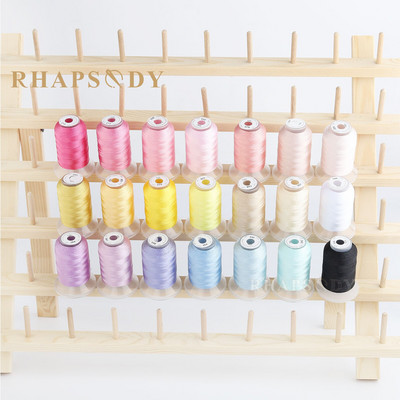 Ραπτομηχανή Κεντήματος Πολυεστέρα Rhapsody 550Y Every Spool for Brother Babylock Janome Singer Pfaff Husqvarna Bernina Sewing