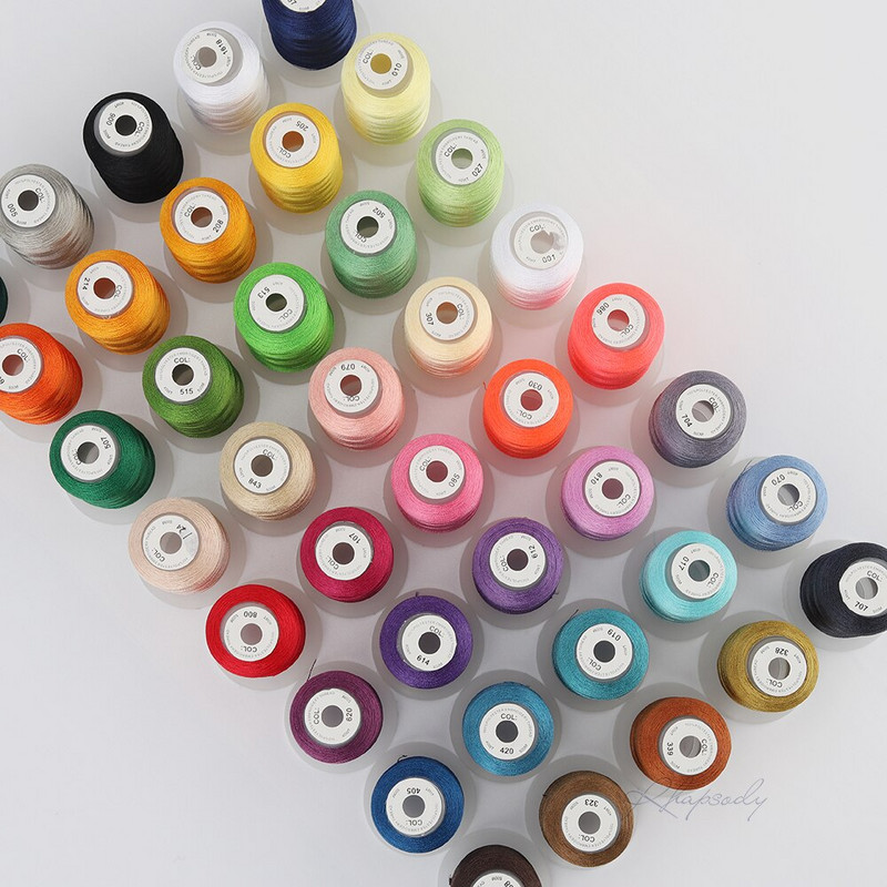 Ραπτομηχανή Κεντήματος Πολυεστέρα Rhapsody 550Y Every Spool for Brother Babylock Janome Singer Pfaff Husqvarna Bernina Sewing