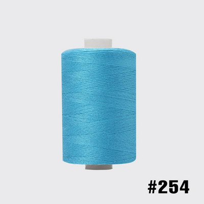 402 Κλωστή ραπτικής 100% Πολυεστέρας Μονό Ρολό 1000 Yards Οικιακή Ραπτομηχανή Σύρμα Χειροποίητα Ραμμένα Ρούχα