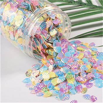 10g/Bag Mix Macaroon Colors Sequins Craft Glittering Star Heart Sakura Paillettes DIY Manicure Nail Art Lentejuelas Accessories