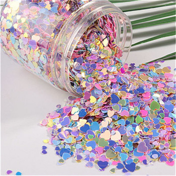 10g/Bag Mix Macaroon Colors Sequins Craft Glittering Star Heart Sakura Paillettes DIY Manicure Nail Art Lentejuelas Accessories