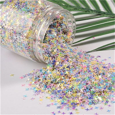 10g/Bag Mix Macaroon Colors Sequins Craft Glittering Star Heart Sakura Paillettes DIY Manicure Nail Art Lentejuelas Accessories