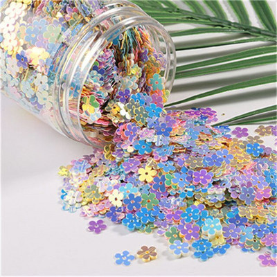 10g/Bag Mix Macaroon Colors Sequins Craft Glittering Star Heart Sakura Paillettes DIY Manicure Nail Art Lentejuelas Accessories