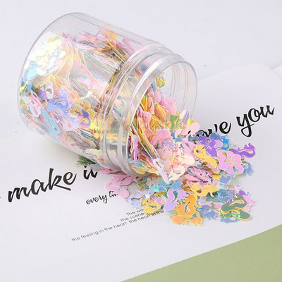 10g/Bag Mix Macaroon Colors Sequins Craft Glittering Star Heart Sakura Paillettes DIY Manicure Nail Art Lentejuelas Accessories