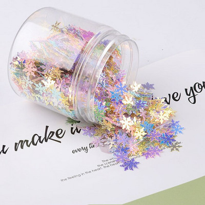 10g/Bag Mix Macaroon Colors Sequins Craft Glittering Star Heart Sakura Paillettes DIY Manicure Nail Art Lentejuelas Accessories